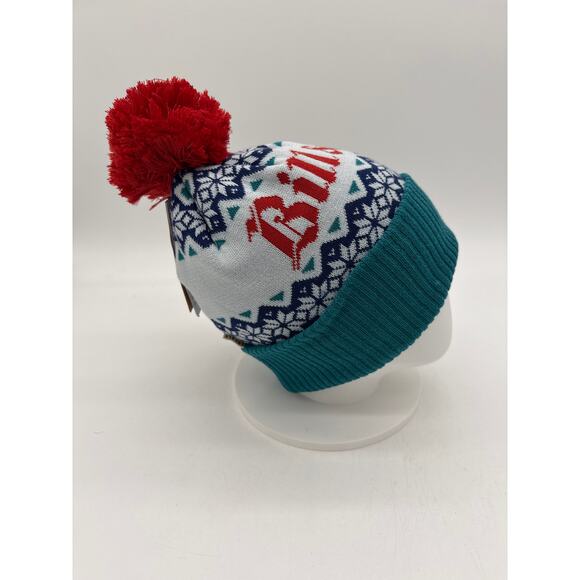 Locale Outdoor Winter Snow Ski Beanie Hat Pom Pom Adult OS Bill & Paul - Picture 4 of 5